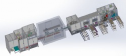 Air damper actuator production line